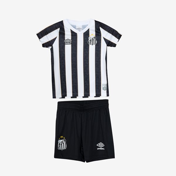 Kit Clube Infantil Umbro Santos Of. 2 2024