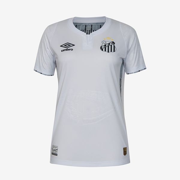 Camisa Feminina Umbro Santos Of.1 2024 Jogadora