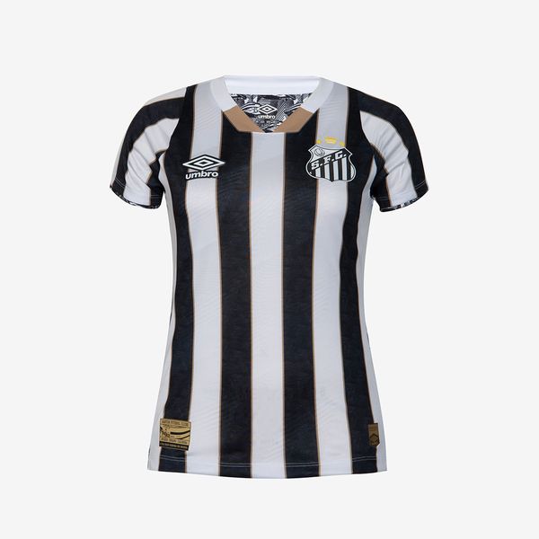 Camisa Feminina Umbro Santos Of. 2 2024 Jogadora