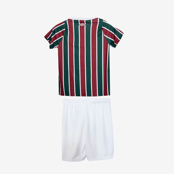 Kit Clube Infantil Umbro Fluminense Of. 1 2024