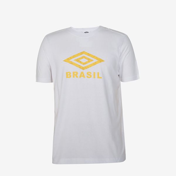 Camiseta Masculina Umbro Graphic Tee - Brazil