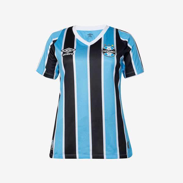 Camisa Feminina Umbro Gremio Oficial 1 2024 Jogadora