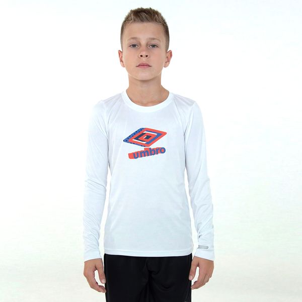 Camisa Ml Juvenil Umbro Basic Uv