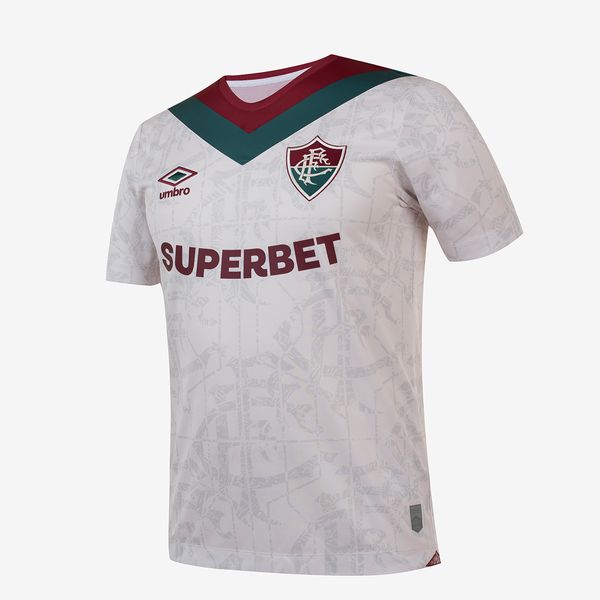 Camisa Masculina Umbro Fluminense Of.3 2024 (Torcedor S/N)