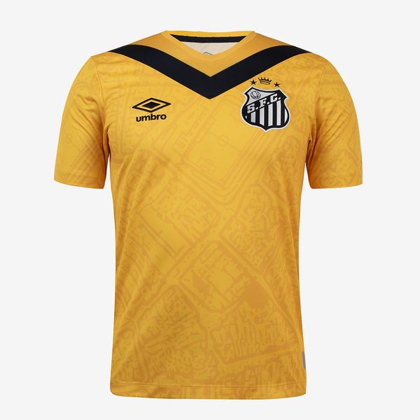 Camisa Masculina Umbro Santos Of.3 2024 (Torcedor S/N)