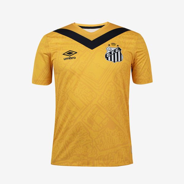 Camisa Masculina Umbro Santos Of.3 2024 (Jogador S/N)