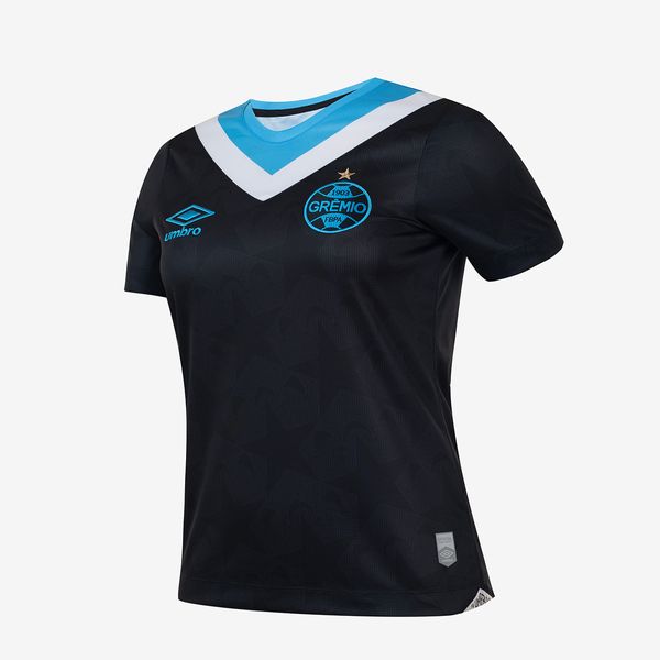 Camisa Feminina Umbro Grêmio Of.3 2024 (Torcedora)