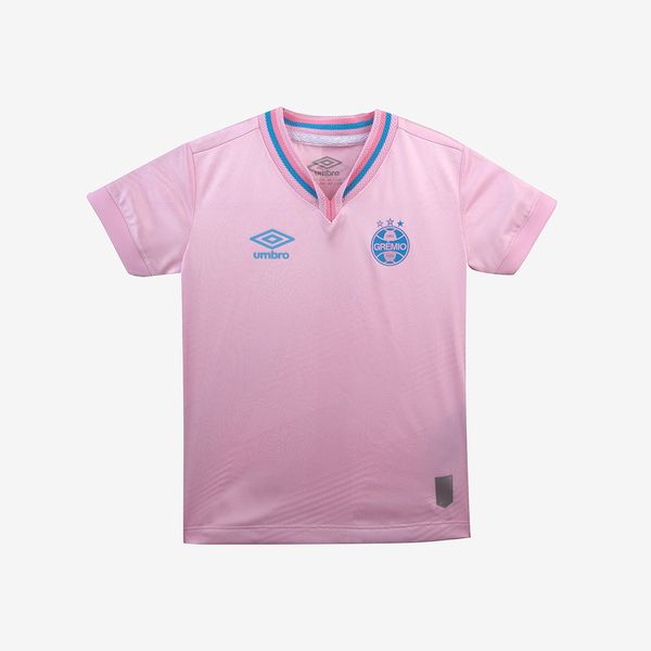 Camisa Infantil Umbro Gremio Outubro Rosa 2024