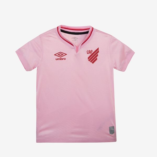 Camisa Infantil Umbro Cap Outubro Rosa 2024