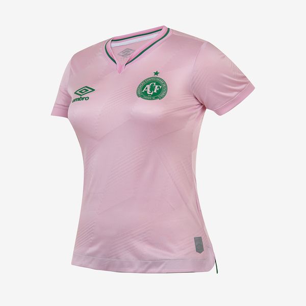 Camisa Feminina Umbro Chapecoense Outubro Rosa 2024