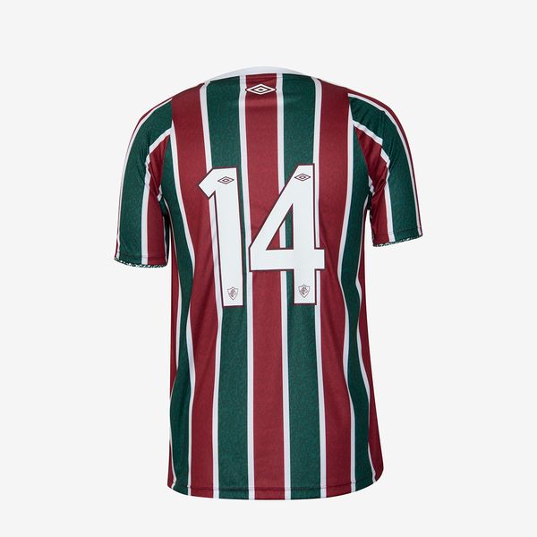 Camisa Masculina Umbro Fluminense Of.1 2024 Torcedor