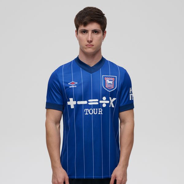 Camisa Masculina Umbro Ipswich Town Home Jersey S/S