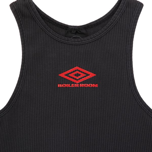 Camiseta Feminina Umbro Ribbed Vest Top X Boiler Room