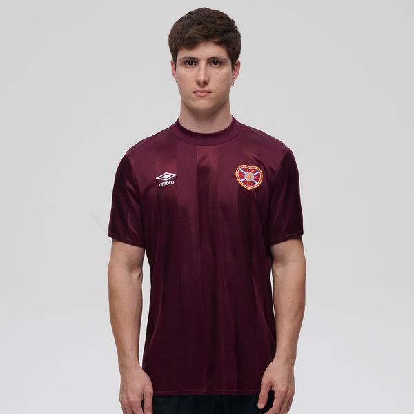 Camisa Masculina Umbro Heart of Midlothian Home Jersey S/S