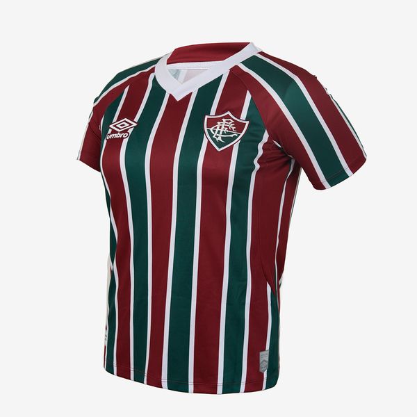 Camisa Feminina Umbro Fluminense Of.1 2025 Torcedora