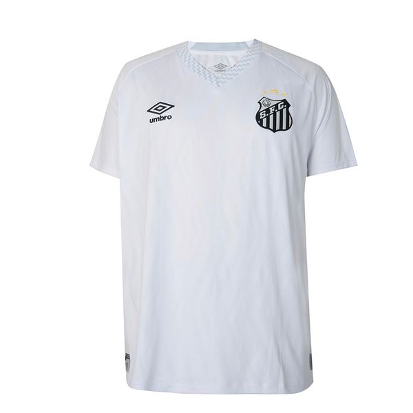 Camisa Masculina Umbro Santos Of.1 2025 (Torcedor) Nº 10 C/Nome