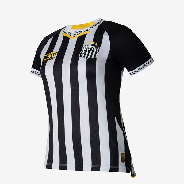 Camisa Feminina Umbro Santos Of.2 2025 Jogadora