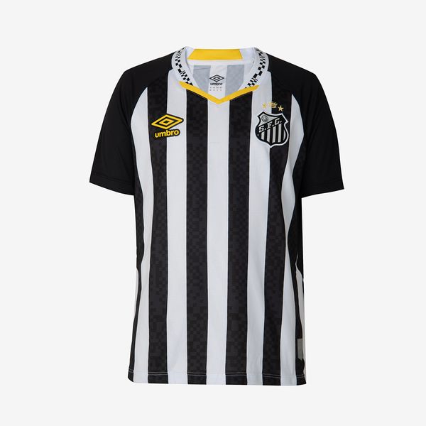 Camisa Juvenil Umbro Santos Of.2 2025