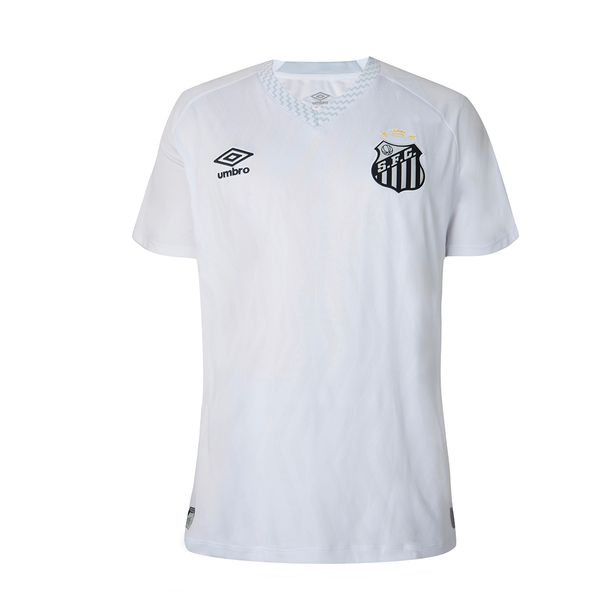 Camisa Masculina Umbro Santos Of.1 2025 (Torcedor) Nº 10 C/Nome