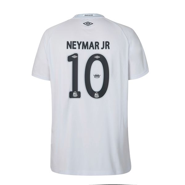 Camisa Masculina Umbro Santos Of.1 2025 (Torcedor) Nº 10 C/Nome