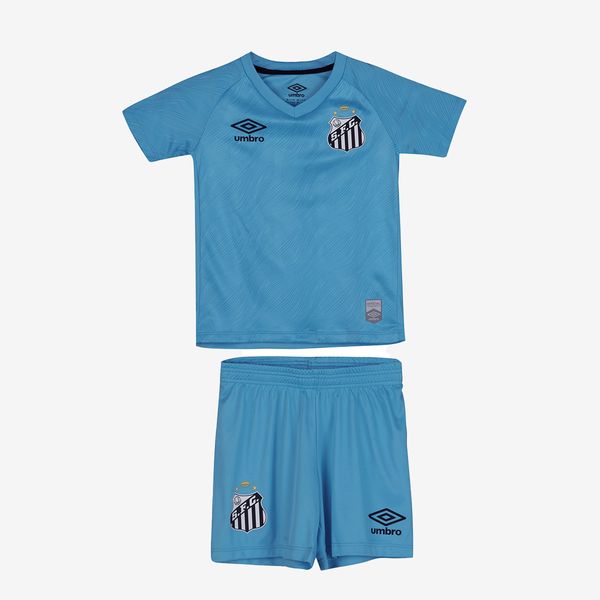 Kit Clube Infantil Umbro Santos Edição Especial 2025