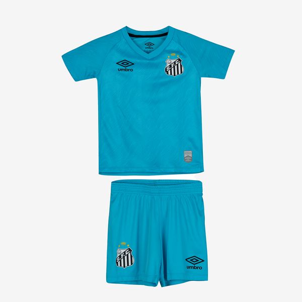 Kit Clube Infantil Umbro Santos Edição Especial 2025