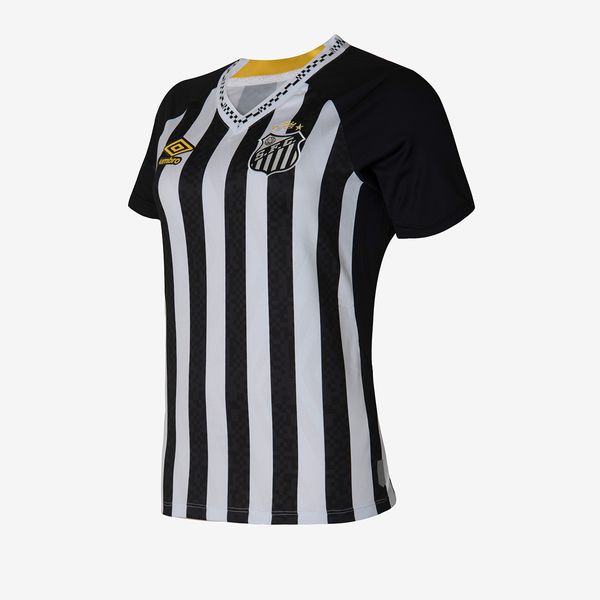 Camisa Feminina Umbro Santos Of.2 2025 Torcedora