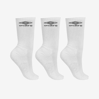 Meia Tripack Unisex Umbro Cano Longo