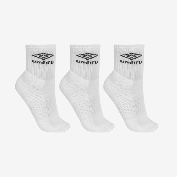 Meia Tripack Unisex Umbro Cano Médio