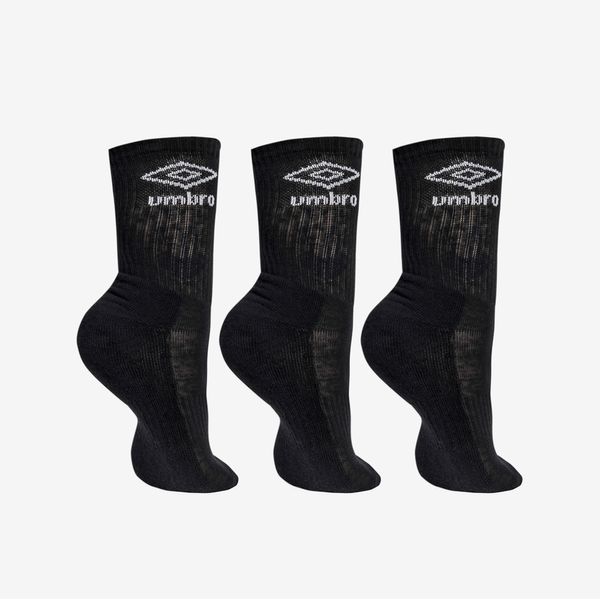 Meia Tripack Unisex Umbro Cano Médio