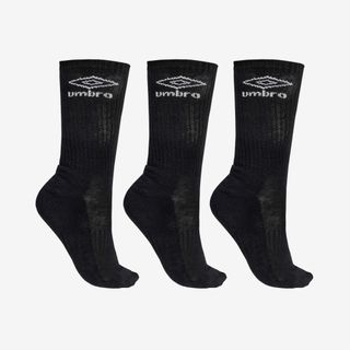 Meia Tripack Unisex Umbro Cano Longo