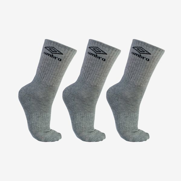 Meia Tripack Unisex Umbro Cano Alto