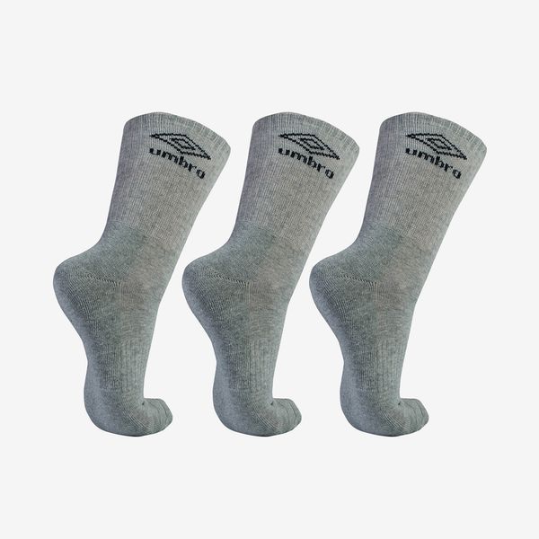 Meia Tripack Unisex Umbro Cano Alto