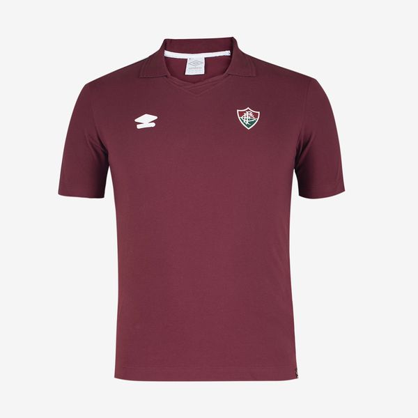 Pólo Masculina Umbro Fluminense Viagem 2025