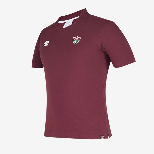 Pólo Masculina Umbro Fluminense Viagem 2025