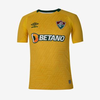 Camisa Mc Goleiro Masculina Umbro Goleiro Fluminense Of. 2022
