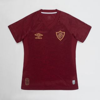Camisa Feminina Umbro Fluminense Of.3 2025 (Torcedora)