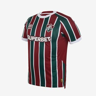 Camisa Masculina Umbro Fluminense Of.1 2025 (Jogador S/N)