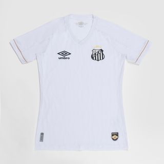 Camisa Feminina Umbro Santos Home 2026 Torcedora