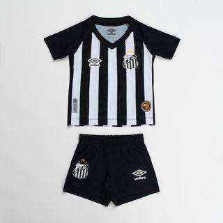 Kit Clube Infantil Umbro Santos Away 2026