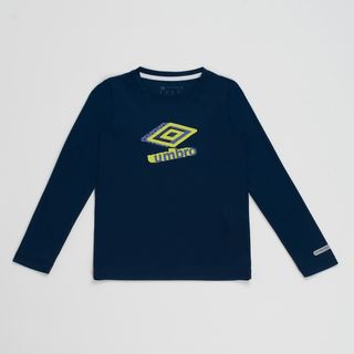Camisa Ml Juvenil Umbro Basic Uv