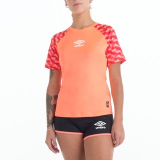 Camisa Feminina Umbro Futevolei Graphic Camuflage