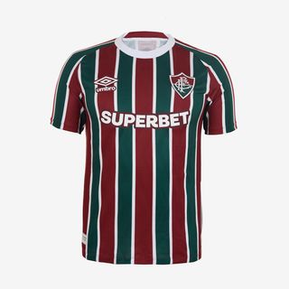 Camisa Masculina Umbro Fluminense Of.1 2025 Torcedor
