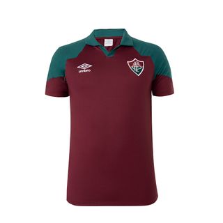 Pólo Masculina Umbro Fluminense Viagem 2023